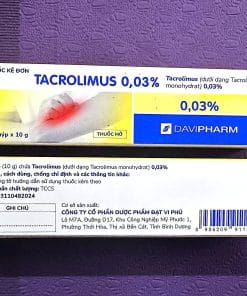 TACROLIMUS 0.03% Davipharm