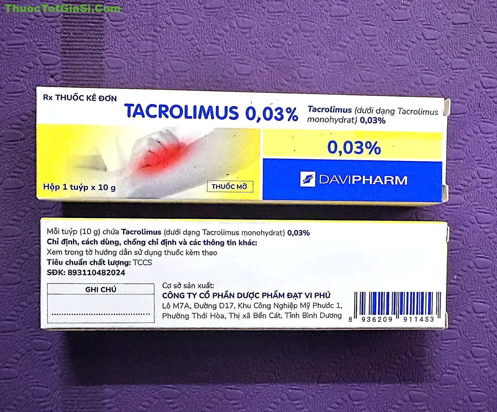 TACROLIMUS 0,03 Davipharm TACROLIMUS 0.03% Davipharm