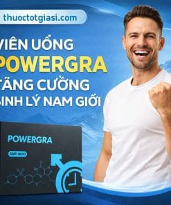 POWERGRA – Viên Uống Tăng Cường Sinh Lý Nam Giới, Bền Bỉ Gấp 3 Lần, Hiệu Quả Nhanh