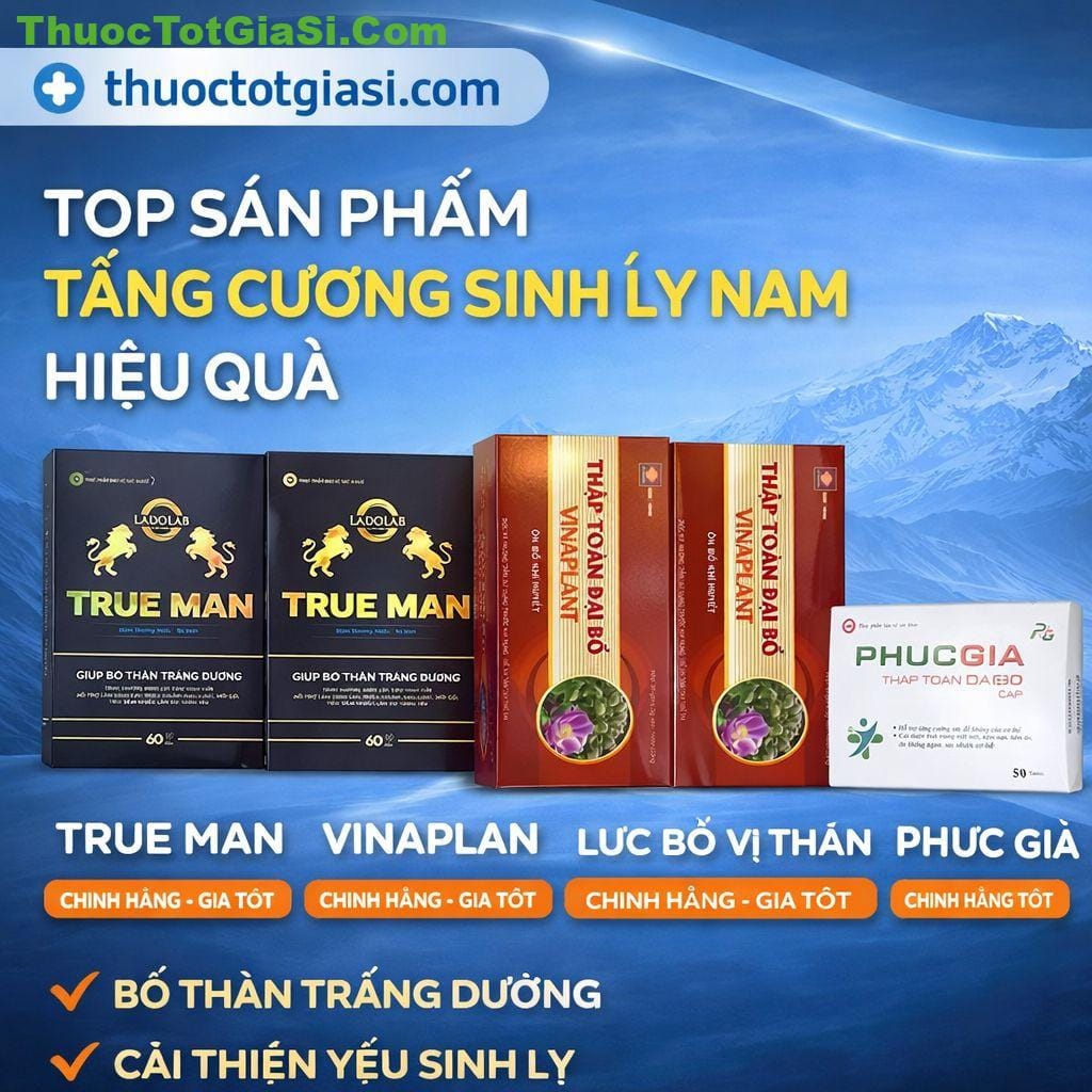 True Man, Vinaplan, Lục Bổ Vị Thận, Phục Gia Đại Bổ - Top Sản Phẩm Tăng Cường Sinh Lý Nam Hiệu Quả True Man, Vinaplan, Lục Bổ Vị Thận, Phục Gia Đại Bổ - Top Sản Phẩm Tăng Cường Sinh Lý Nam Hiệu Quả