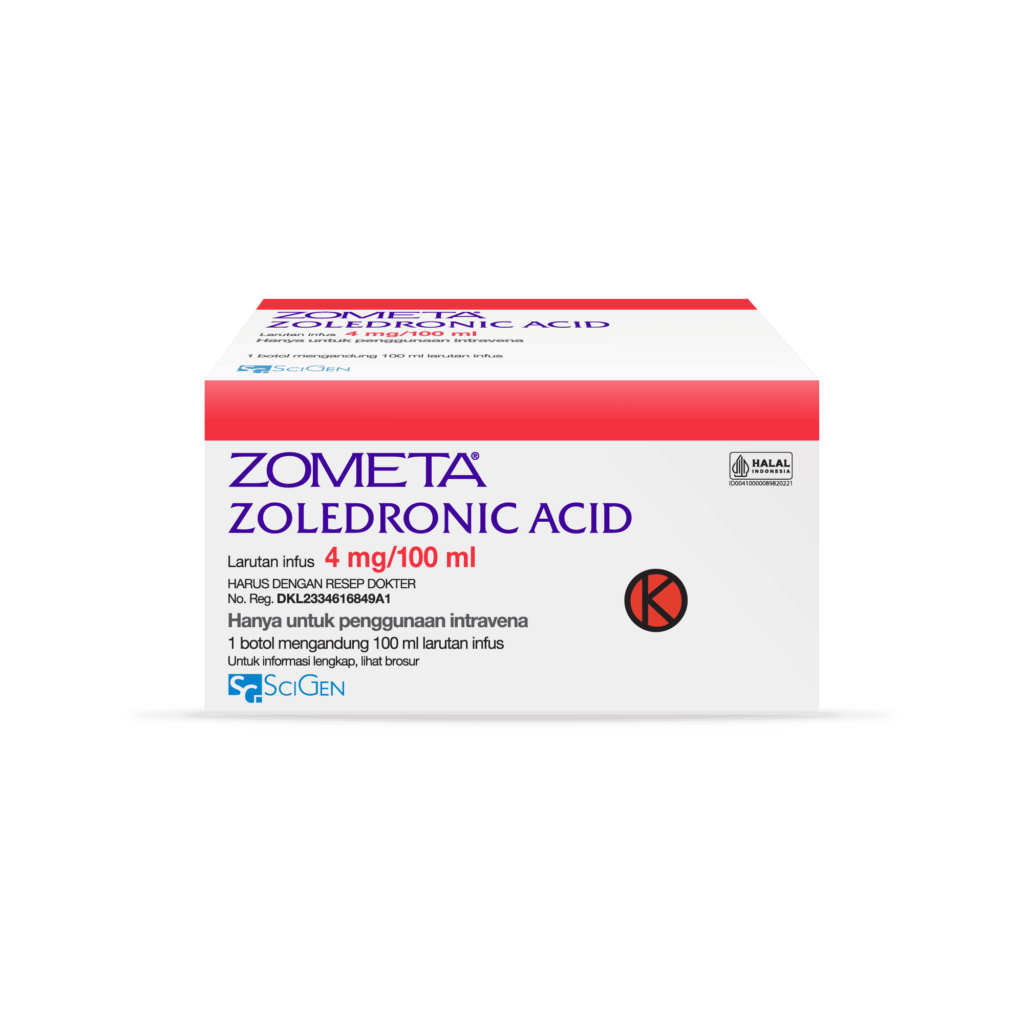 Zometa 4mg/100ml (Zoledronic Acid) – Thuốc điều trị di căn xương trong ung thư 4 Zometa là thuốc gì? giá bao nhiêu? mua ở đâu?