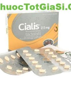Cialis 2.5mg (Tadalafil) – Thuốc sinh lý nam dùng hằng ngày, cải thiện bền vững