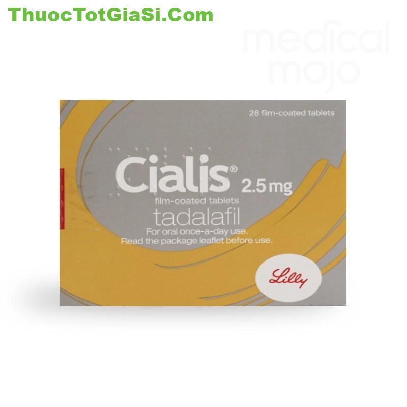 Cialis 2.5mg (Tadalafil) – Thuốc sinh lý nam dùng hằng ngày, cải thiện bền vững 5 Cialis 2.5mg giá bao nhiêu?