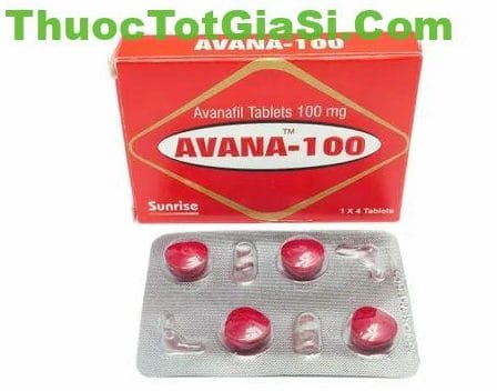 AVANA-100 (Avanafil 100mg) – Thuốc trị rối loạn cương dương hiệu quả, tác dụng nhanh, ít tác dụng phụ AVANA-100 (Avanafil 100mg) – Thuốc trị rối loạn cương dương hiệu quả, tác dụng nhanh, ít tác dụng phụ
