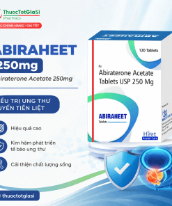 Abiraheet 250mg (Abiraterone Acetate) – Thuốc điều trị ung thư tuyến tiền liệt hiệu quả
