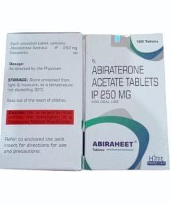 Abiraheet 250mg (Abiraterone Acetate) – Thuốc điều trị ung thư tuyến tiền liệt hiệu quả