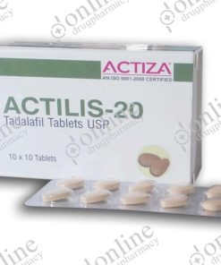 Actilis 20mg (Tadalafil) – Actilis là thuốc gì? giá bao nhiêu? Công dụng gì? Mua ở đâu?