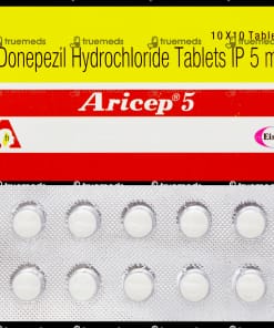 Aricep 5 (Donepezil 5mg) – Thuốc điều trị Alzheimer, cải thiện trí nhớ hiệu quả