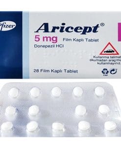 Aricept 5mg (Donepezil) – Thuốc điều trị Alzheimer chính hãng Pfizer