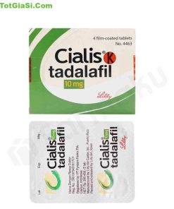 Cialis 10mg (Tadalafil) – Thuốc điều trị rối loạn cương dương kéo dài 36 giờ