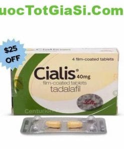 Cialis 40 (Tadalafil 40mg) – Thuốc cường dương mạnh, kéo dài 36 giờ cho nam giới