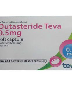 Dutasteride Teva 0.5mg – Thuốc trị phì đại tuyến tiền liệt giá tốt 1 Dutasteride Teva 0.5mg – Thuốc trị phì đại tuyến tiền liệt giá tốt
