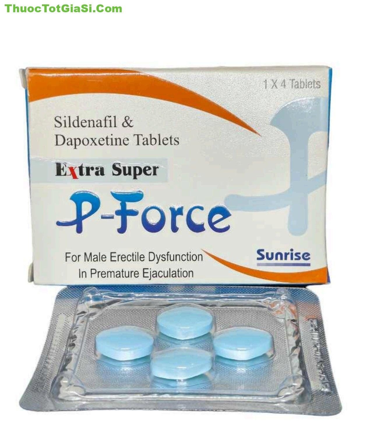 extra-super-p-force-sildenafil-citrate-dapoxetine-hcl-tang-cuong-sinh-ly-nam-manh-keo-dai-thoi-gian-quan-he-vuot-troi-11099-1 Extra Super P-Force (Sildenafil Citrate + Dapoxetine HCl) – Tăng Cường Sinh Lý Nam Mạnh, Kéo Dài Thời Gian Quan Hệ Vượt Trội