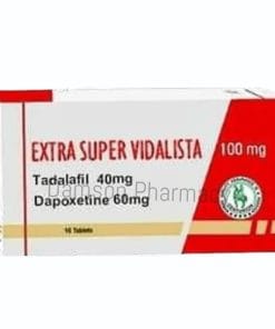 Extra Super Vidalista 100mg (Tadalafil 40mg + Dapoxetine 60mg) – Tăng cường sinh lý, kéo dài thời gian mạnh 1 Extra Super Vidalista 100mg (Tadalafil 40mg + Dapoxetine 60mg) – Tăng cường sinh lý, kéo dài thời gian mạnh