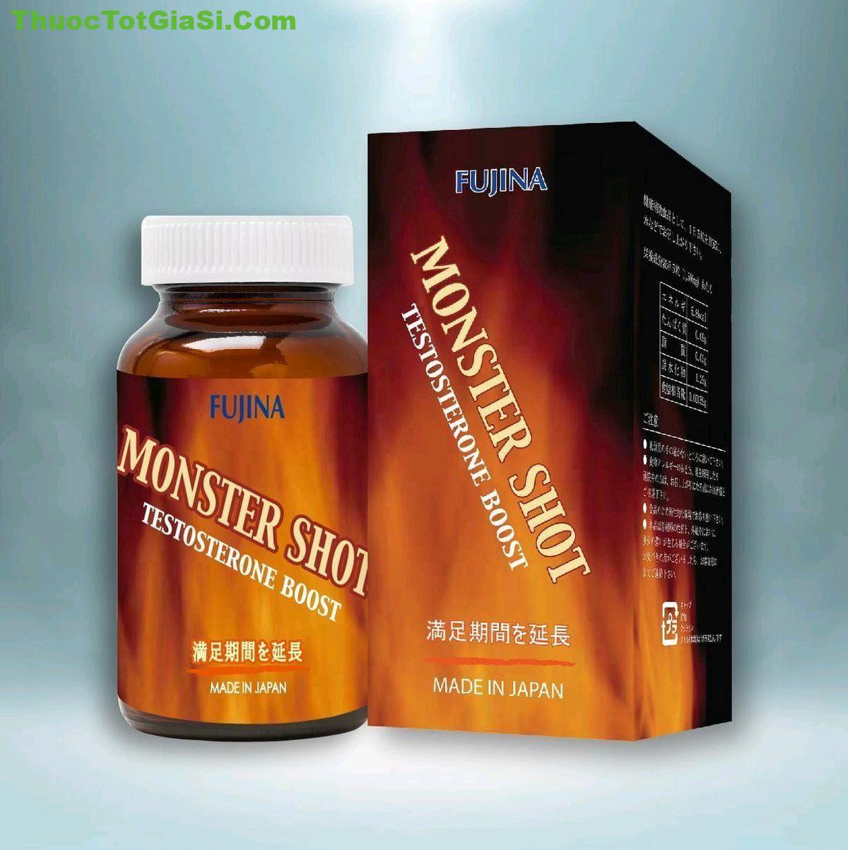 FUJINA MONSTER SHOT – Tăng Testosterone, Sinh Lực Nam Giới