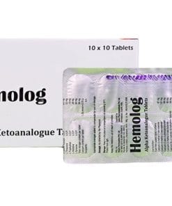 Hemolog (Alpha Ketoanalogue Tablets) giá bao nhiêu? Công dụng, liều dùng và lưu ý khi sử dụng