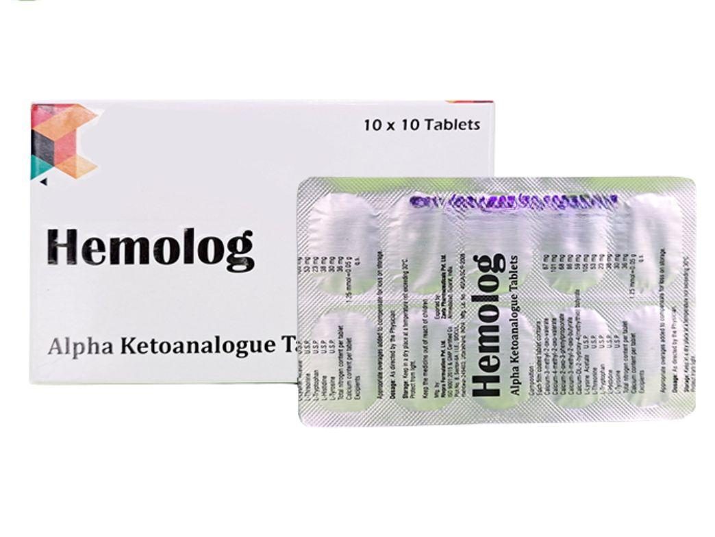 hemolog-alpha-ketoanalogue-tablets-gia-bao-nhieu-cong-dung-lieu-dung-va-luu-y-khi-su-dung-11016-1 Hemolog (Alpha Ketoanalogue Tablets) giá bao nhiêu? Công dụng, liều dùng và lưu ý khi sử dụng
