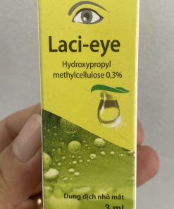 Laci-eye 0.3% (Hydroxypropyl Methylcellulose 0.3%) – Thuốc nhỏ mắt dưỡng ẩm, giảm khô mắt hiệu quả 3 Laci-eye 0.3% (Hydroxypropyl Methylcellulose 0.3%) – Thuốc nhỏ mắt dưỡng ẩm, giảm khô mắt hiệu quả