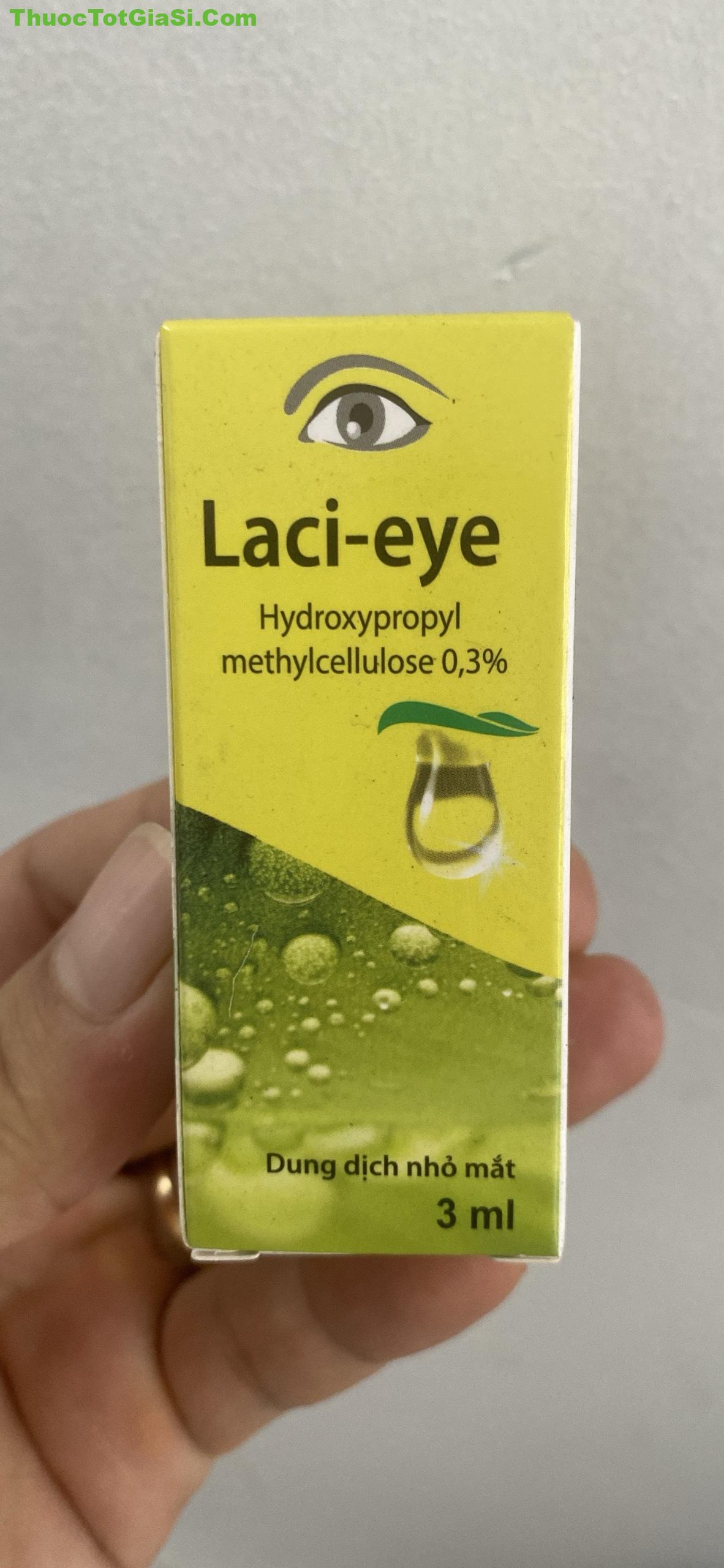 Laci-eye 0.3% (Hydroxypropyl Methylcellulose 0.3%) – Thuốc nhỏ mắt dưỡng ẩm, giảm khô mắt hiệu quả Laci-eye 0.3% (Hydroxypropyl Methylcellulose 0.3%) – Thuốc nhỏ mắt dưỡng ẩm, giảm khô mắt hiệu quả