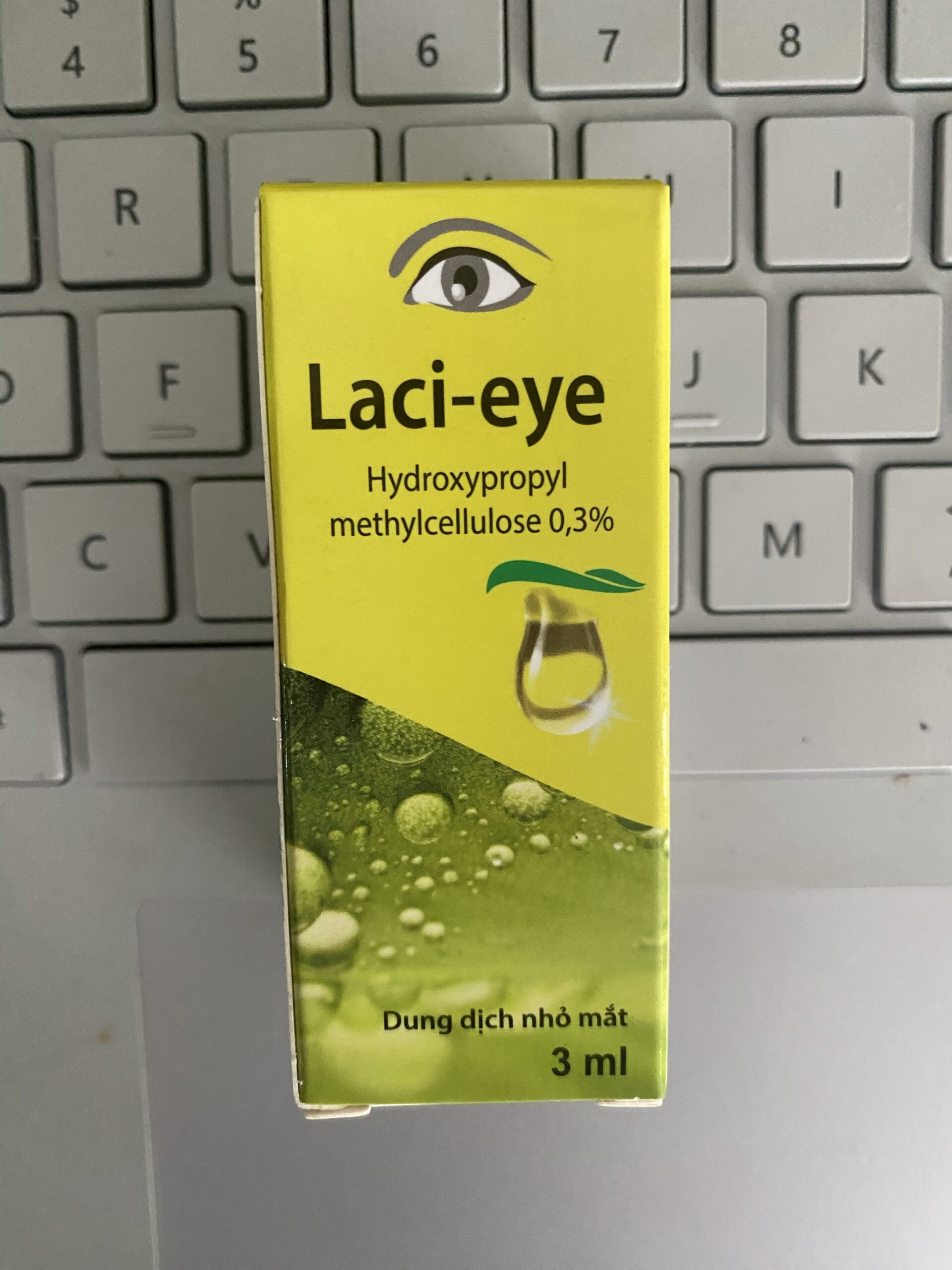 Laci-eye 0.3% (Hydroxypropyl Methylcellulose 0.3%) – Thuốc nhỏ mắt dưỡng ẩm, giảm khô mắt hiệu quả Laci-eye 0.3% (Hydroxypropyl Methylcellulose 0.3%) – Thuốc nhỏ mắt dưỡng ẩm, giảm khô mắt hiệu quả