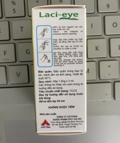 Laci-eye 0.3% (Hydroxypropyl Methylcellulose 0.3%) – Thuốc nhỏ mắt dưỡng ẩm, giảm khô mắt hiệu quả