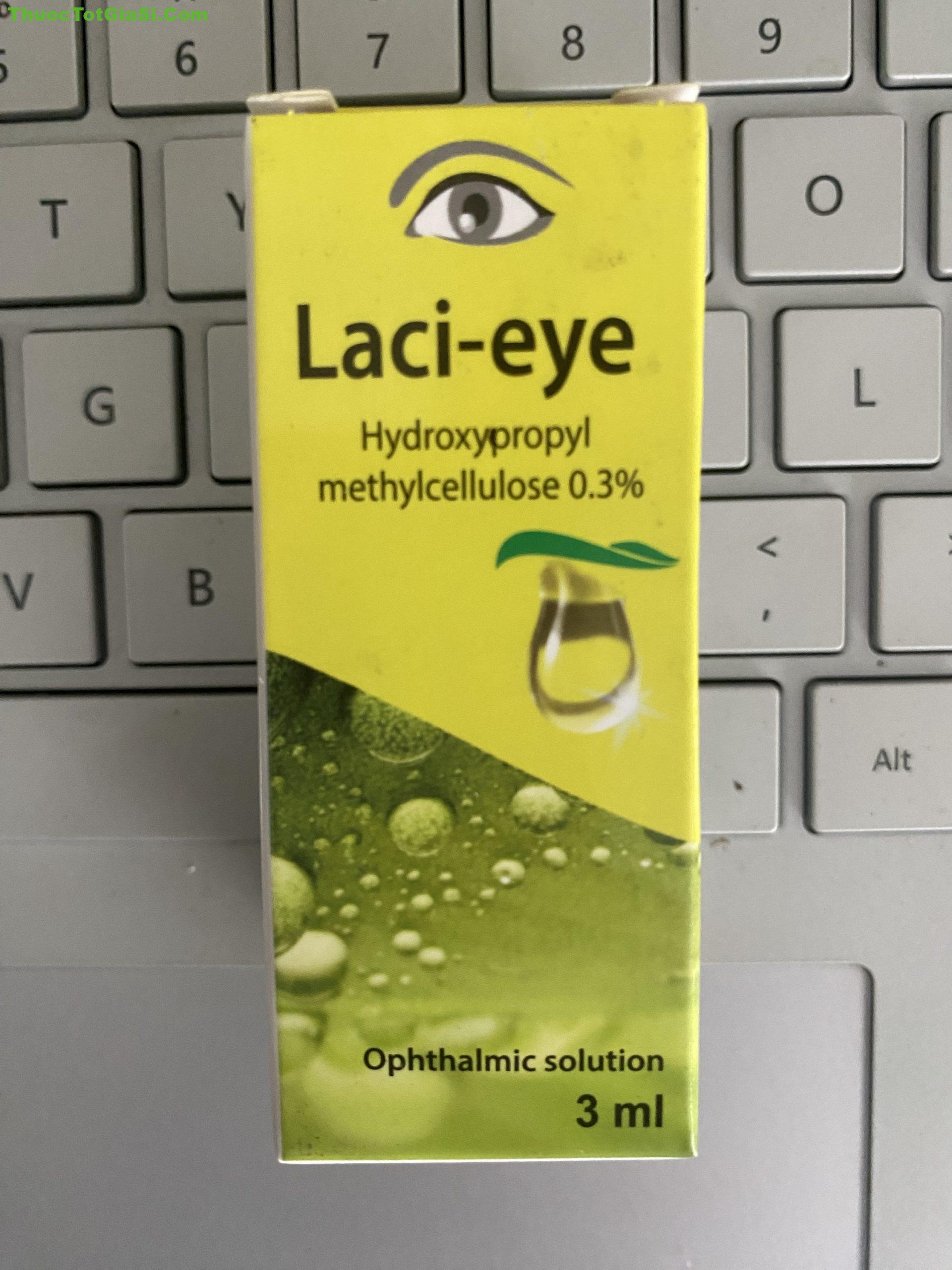 Laci-eye 0.3% (Hydroxypropyl Methylcellulose 0.3%) – Thuốc nhỏ mắt dưỡng ẩm, giảm khô mắt hiệu quả Laci-eye 0.3% (Hydroxypropyl Methylcellulose 0.3%) – Thuốc nhỏ mắt dưỡng ẩm, giảm khô mắt hiệu quả