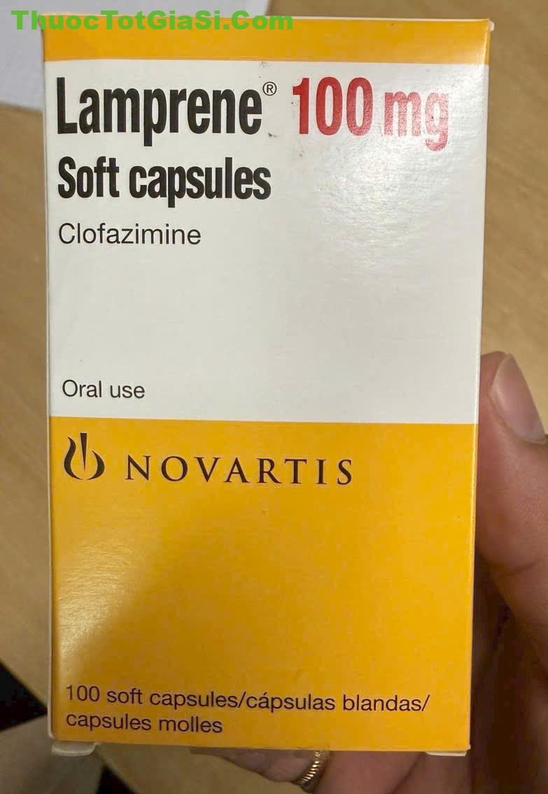 Lamprene 100mg (Clofazimine) Lamprene 100mg (Clofazimine) – Thuốc điều trị bệnh phong hiệu quả, chính hãng Novartis