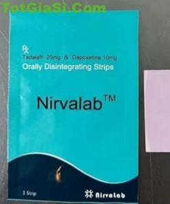 Nirvalab ODS (Tadalafil 20mg + Dapoxetine 10mg) – Viên ngậm tan hỗ trợ sinh lý nam, kéo dài thời gian