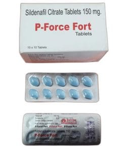 P-Force Fort 150mg – Thuốc Sildenafil Citrate 150mg điều trị rối loạn cương dương hiệu quả mạnh