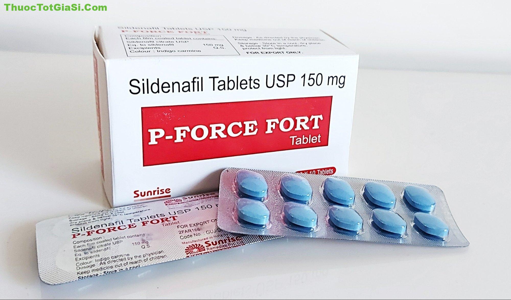 P Force Fort 150mg at ₹ 64/stripe | Sildenafil Tablets in Nagpur | ID: 2853892689088