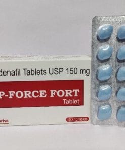 P-Force Fort 150mg – Thuốc Sildenafil Citrate 150mg điều trị rối loạn cương dương hiệu quả mạnh