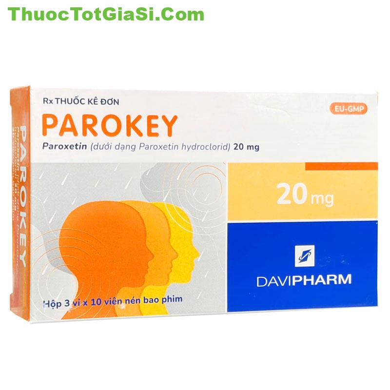 Thuốc Parokey, Điều trị trầm cảm, Rối loạn hoảng sợ, Giá bao nhiêu?