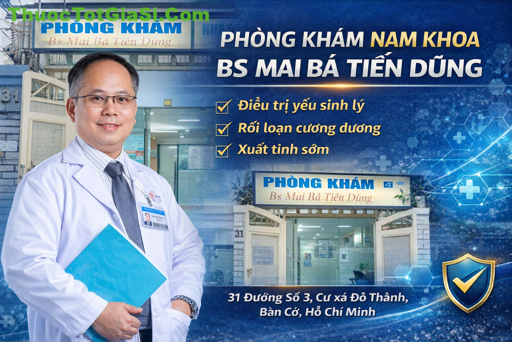 Phòng khám Nam khoa BS Mai Bá Tiến Dũng – Địa chỉ nam khoa uy tín TP.HCM 1 Phòng khám Nam khoa BS Mai Bá Tiến Dũng – Địa chỉ nam khoa uy tín TP.HCM