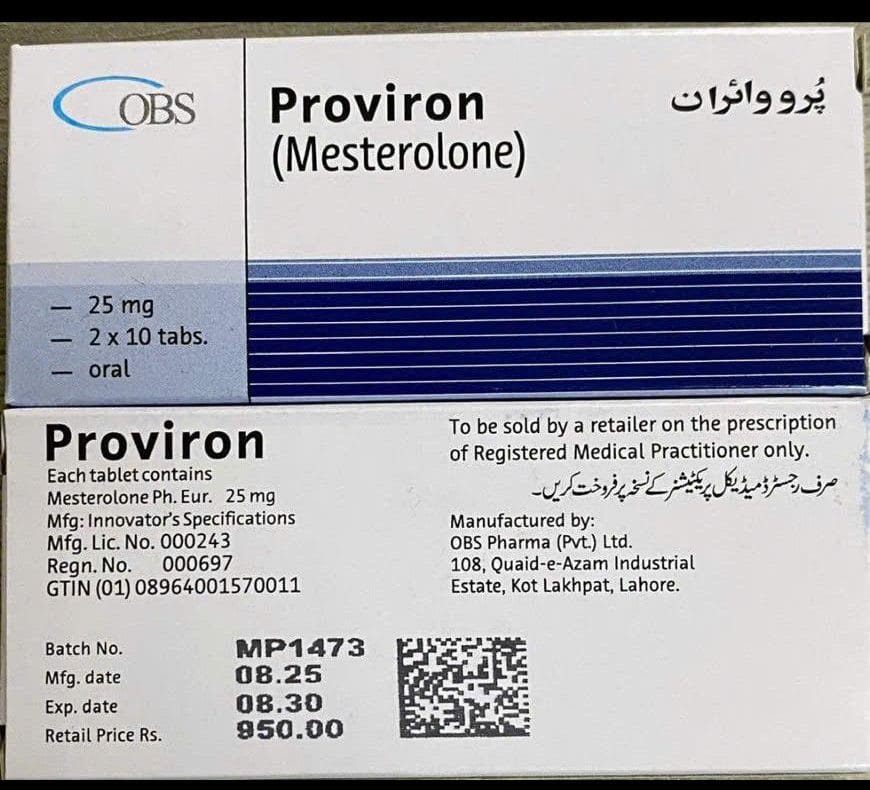 Proviron Proviron 25 mg|thuoctotgiasi.com