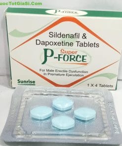 Super P-Force (Sildenafil 100mg + Dapoxetine 60mg) – Tăng Cường Sinh Lý Nam, Kéo Dài Thời Gian Quan Hệ Hiệu Quả