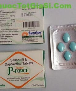 Super P-Force (Sildenafil 100mg + Dapoxetine 60mg) – Tăng Cường Sinh Lý Nam, Kéo Dài Thời Gian Quan Hệ Hiệu Quả