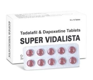 Các dòng Vidalista: So sánh Vidalista, Super Vidalista, Extra Super Vidalista – Nên chọn loại nào? 2 Super Vidalista (Tadalafil 20mg + Dapoxetine 60mg) – Thuốc cường dương kéo dài thời gian hiệu quả