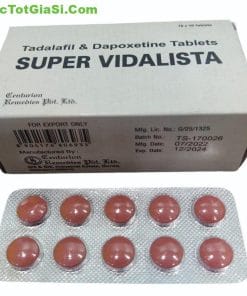 Super Vidalista (Tadalafil 20mg + Dapoxetine 60mg) – Thuốc cường dương kéo dài thời gian hiệu quả