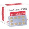 Tadarise 40 (Tadalafil 40mg) – Thuốc trị rối loạn cương dương hiệu quả mạnh, kéo dài 36 giờ