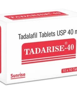 Tadarise 40 (Tadalafil 40mg) – Thuốc trị rối loạn cương dương hiệu quả mạnh, kéo dài 36 giờ