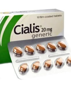 Thuốc Cialis 20 (Tadalafil 20mg) điều trị rối loạn cương dương, khó cương cứng, dương vật xìu nhanh