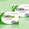 Thuốc Cialis 20 (Tadalafil 20mg) điều trị rối loạn cương dương, khó cương cứng, dương vật xìu nhanh