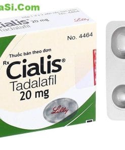 Thuốc Cialis 20 (Tadalafil 20mg) điều trị rối loạn cương dương, khó cương cứng, dương vật xìu nhanh