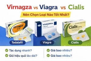 So Sánh Virnagza vs Viagra vs Cialis – Nên Chọn Loại Nào Tốt Nhất? 2 So Sánh Virnagza vs Viagra vs Cialis – Nên Chọn Loại Nào Tốt Nhất?