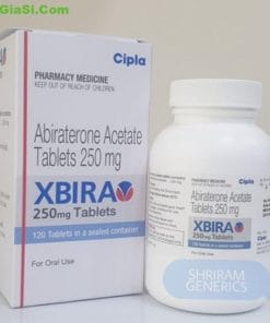Xbira 250mg Cipla – Giá bao nhiêu? | Abiraterone điều trị ung thư tuyến tiền liệt