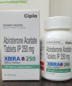 Xbira 250mg Cipla – Giá bao nhiêu? | Abiraterone điều trị ung thư tuyến tiền liệt