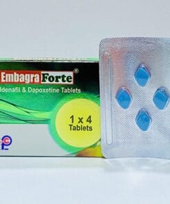 Embagra Forte (Sildenafil & Dapoxetine) – Điều trị rối loạn cương dương & xuất tinh sớm