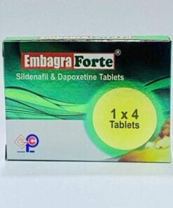 Embagra Forte (Sildenafil & Dapoxetine) – Điều trị rối loạn cương dương & xuất tinh sớm