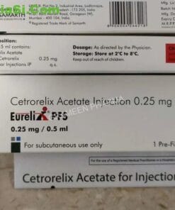 Eurelix CFS 0.25mg/0.5ml – Cetrorelix Acetate Injection Hỗ Trợ Điều Trị Hiếm Muộn