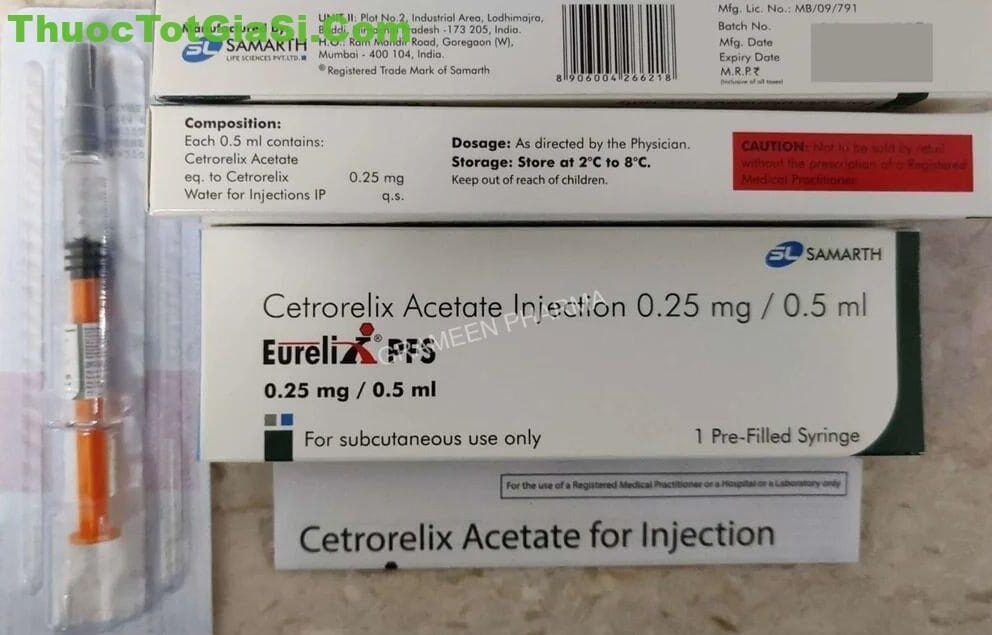 eurelix-cfs-0-25mg-0-5ml-cetrorelix-acetate-injection-ho-tro-dieu-tri-hiem-muon-12045 Eurelix CFS 0.25mg/0.5ml – Cetrorelix Acetate Injection Hỗ Trợ Điều Trị Hiếm Muộn